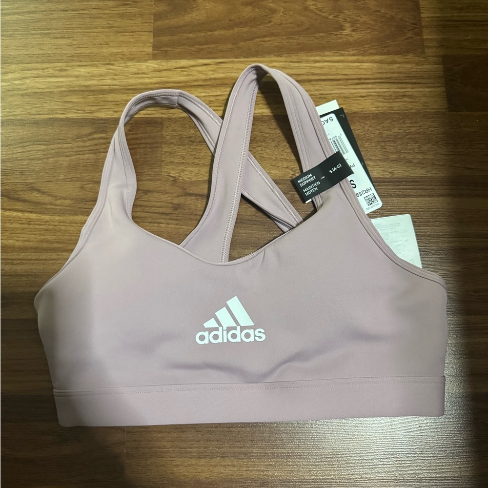 Adidas Pink Racerback Sports Bra Intimates